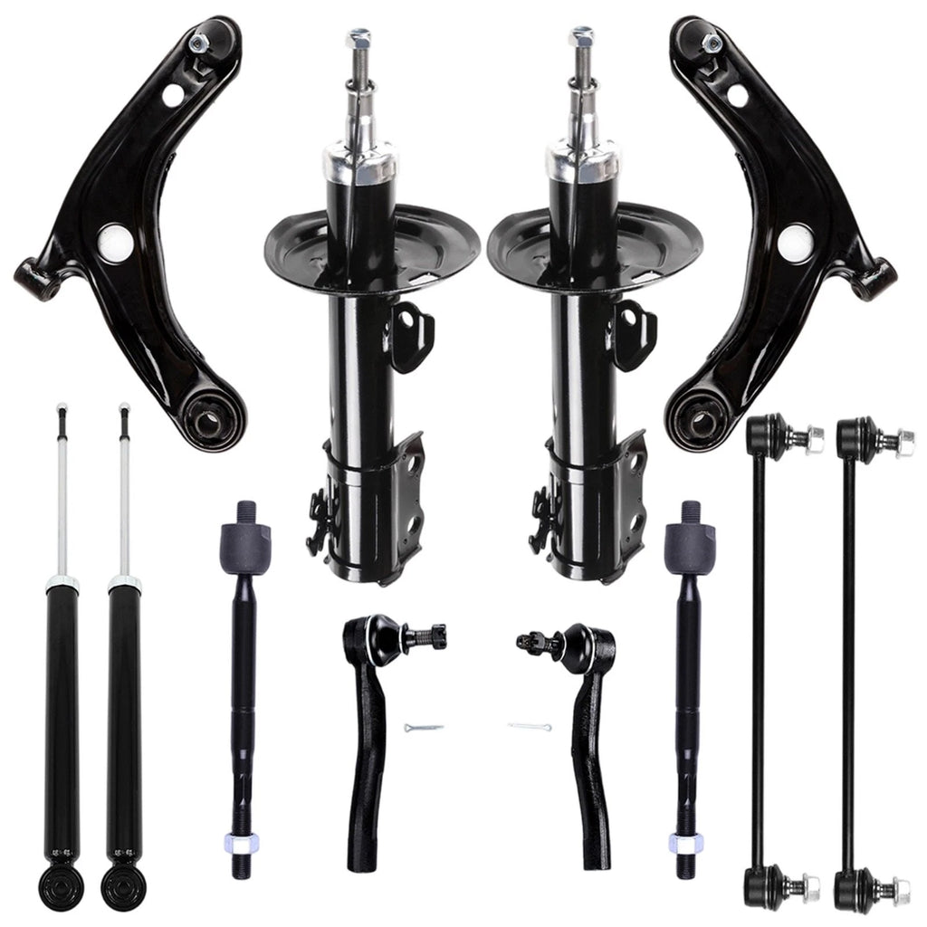 Set of 4 Struts and Shocks for Toyota Yaris (2006–2015)