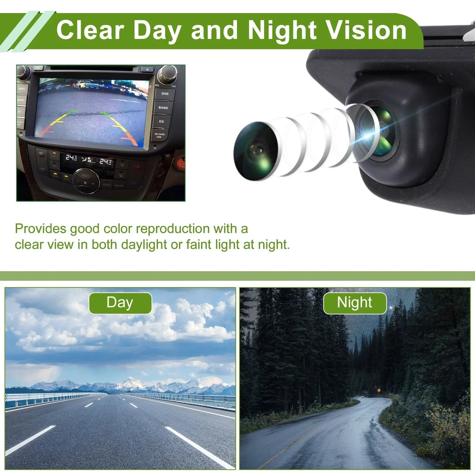 Rear View Backup Camera for Hyundai Elantra (2011-2016)
