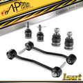 Set of 6 Front Ball Joint Sway Bar Links for Ford F-250 Super Duty (2000–2004)