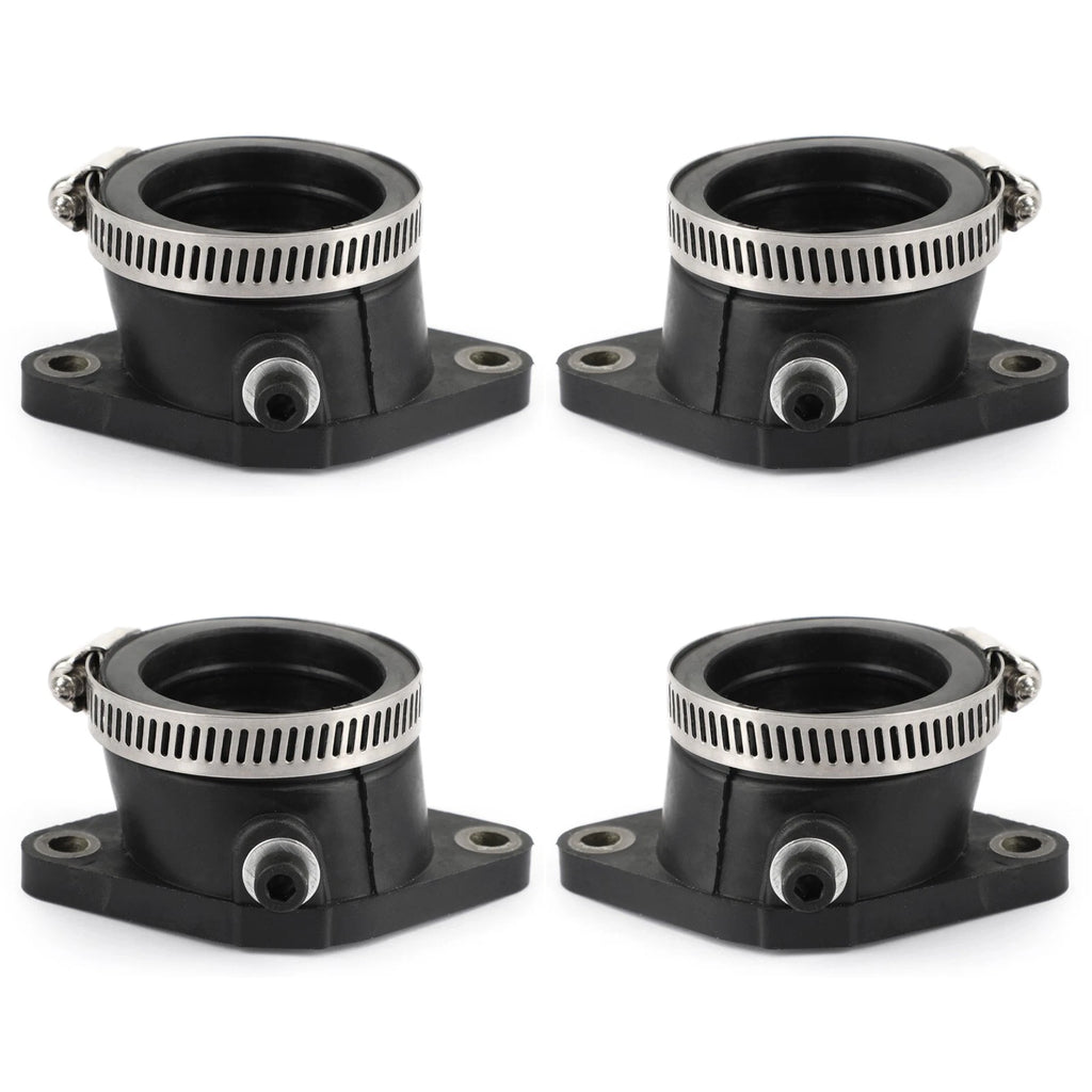 Set of Intake Carburetor Manifold Insulators Boots for Suzuki GS550 GS650 (1980–1983)