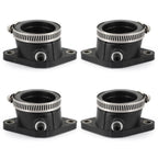 Set of Intake Carburetor Manifold Insulators Boots for Suzuki GS550 GS650 (1980–1983)
