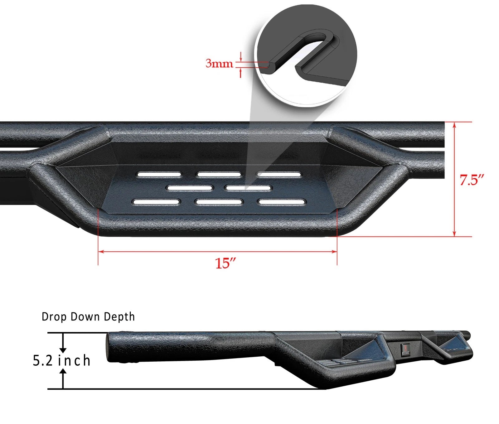 Drop Down Boards for Nissan Frontier Crew Cab (2005-2026)