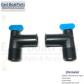 2pcs Exhaust Elbow Riser Gasket for MerCruiser (Fresh Water Cool Block Off) 27-8637251