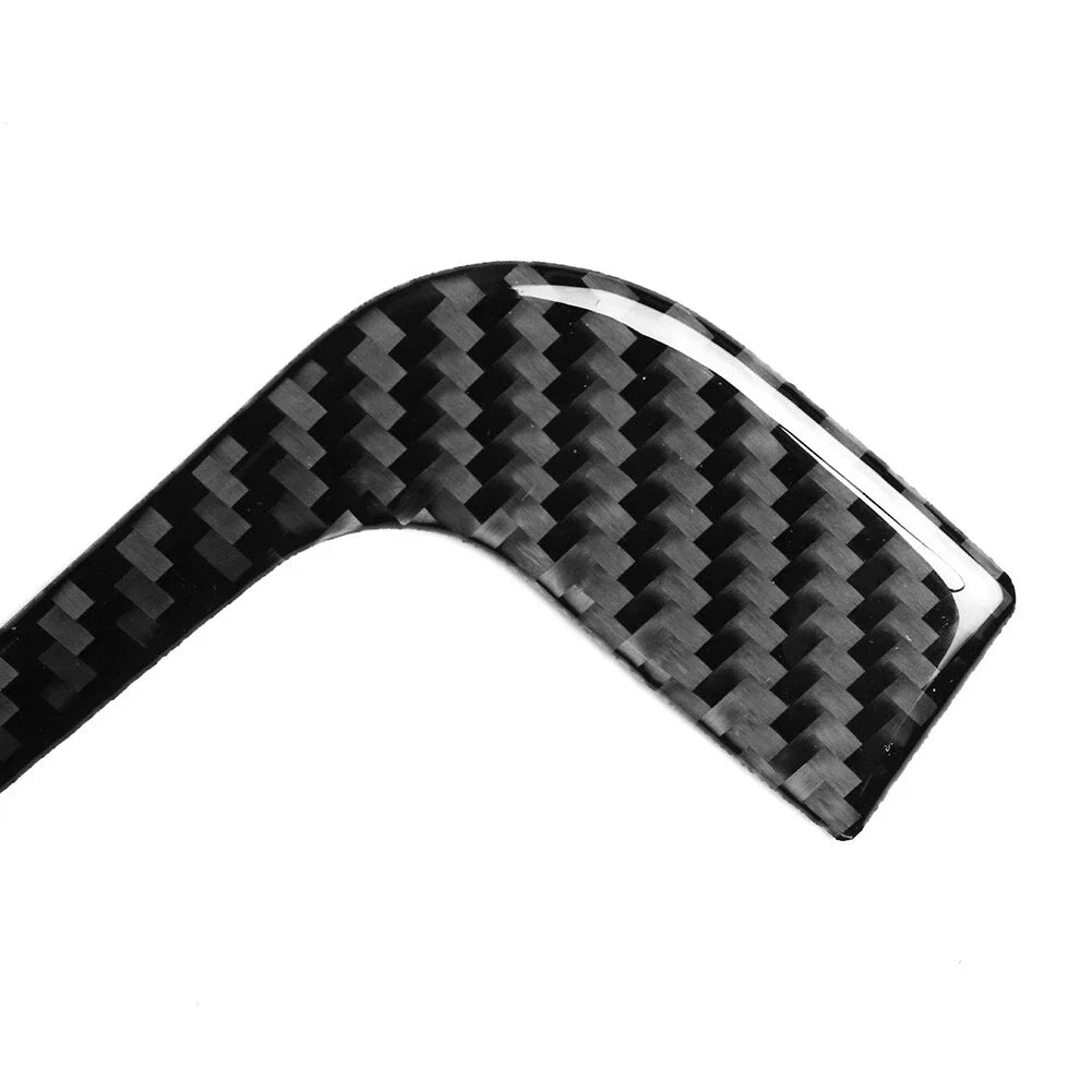 Carbon Fiber Interior Door Handle Trim Cover for Fiat 500 (2012-2015)
