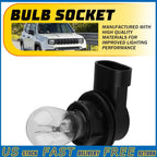 Front Turn Signal Lamp Bulb Holder Socket Kit for Jeep Renegade (2014–2021)