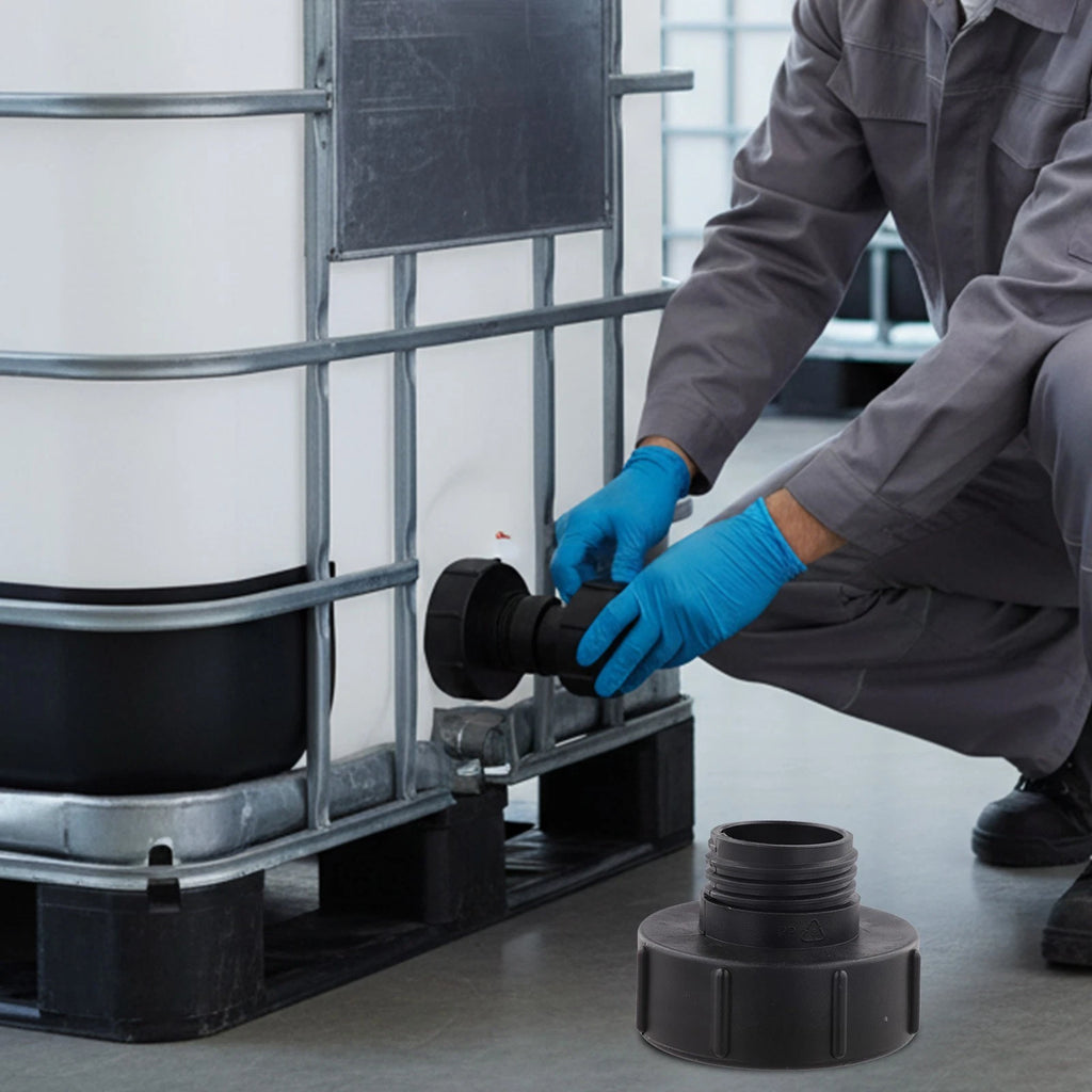 100mm to 60mm IBC Adapter for Ton Containers and Tank Connectors