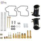Carburetor Repair Kit & Boot Holder for Kawasaki Prairie 650 KVF650 (2002–2003)