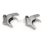2X Windshield Clamps for Harley Dyna Street Bob XL1200X (2011–2023) Chrome