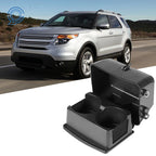 Center Console Cup Holder for Ford Explorer (2011–2015) Black