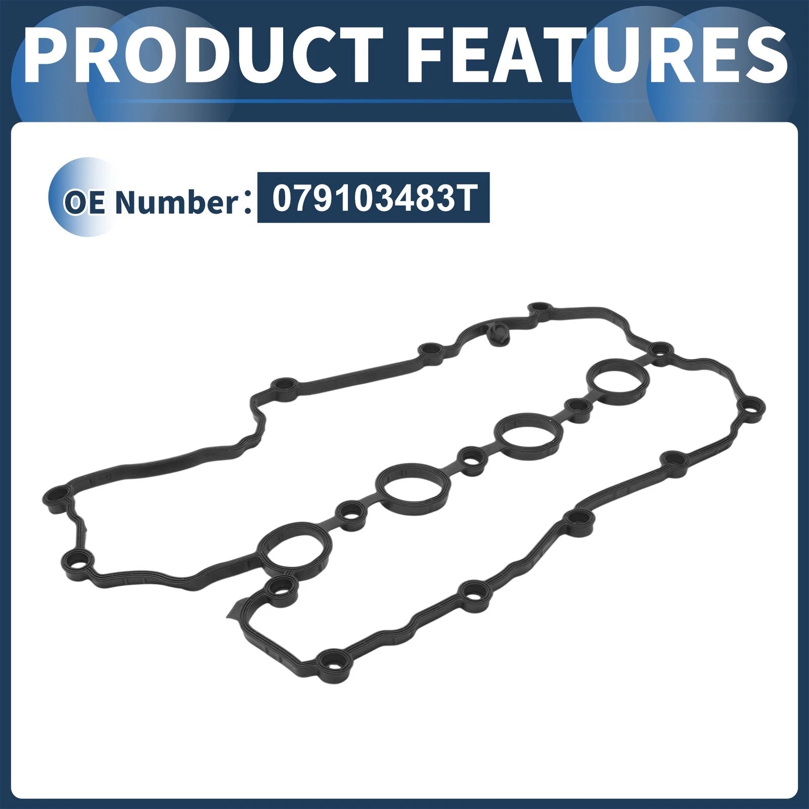 Valve Cover Gasket Set No. 079103483T for Volkswagen Touareg (2006–2010)