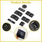 Armrest Window Switch Cover Trim for Mercedes Benz CLA250 (2014–2019)