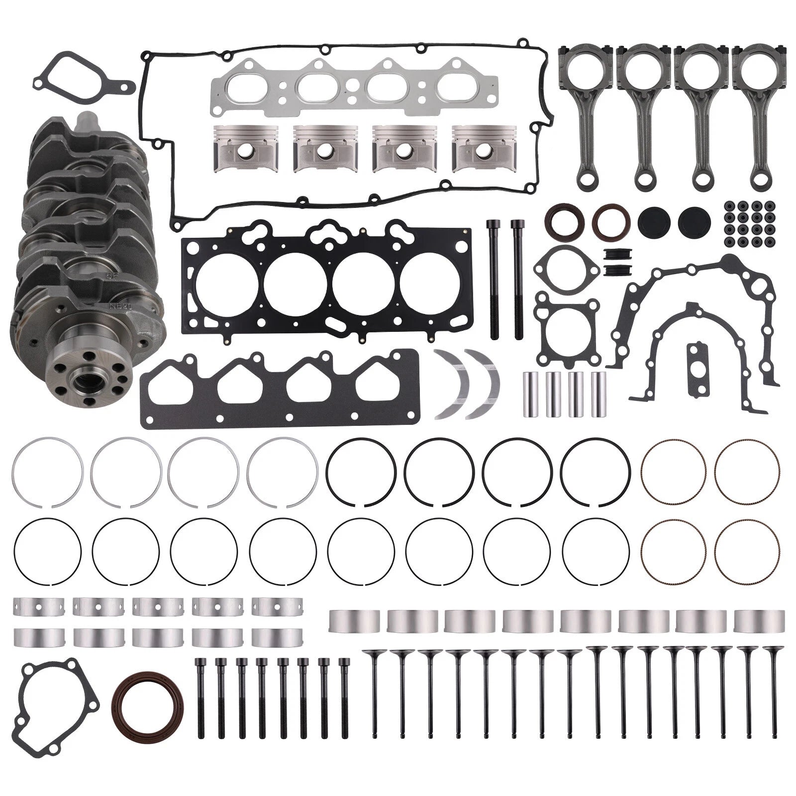 Engine Rebuild Kit for Hyundai Elantra/Kia Cee'd 2.0L G4GC (2000–2012) 23110-23710