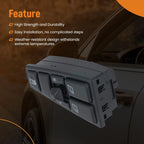 Front Left Electric Power Window Switch for Volvo VN VNL (2005–2016) 20752917