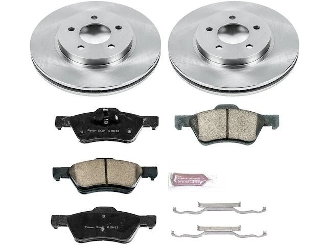 Front Brake Pad and Rotor Kit for Mazda Tribute (2010) TG171SD
