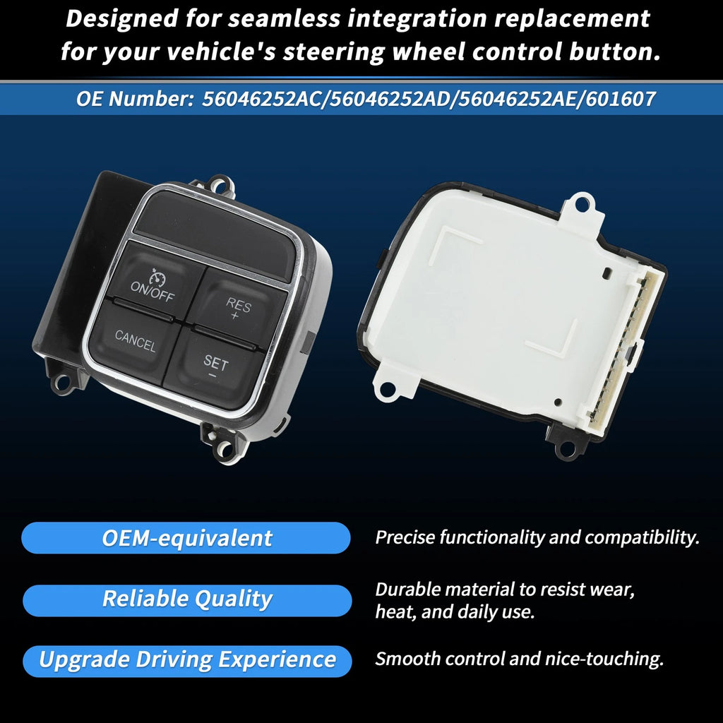Cruise Control Switch for Dodge Grand Caravan Journey (2011–2020)