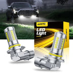 2X 9006 LED Fog Light Bulbs for Universal Fit