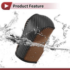 1 Pc Gear Shift Knob Cover for Nissan Murano (2009–2013) Black Brown Faux Leather