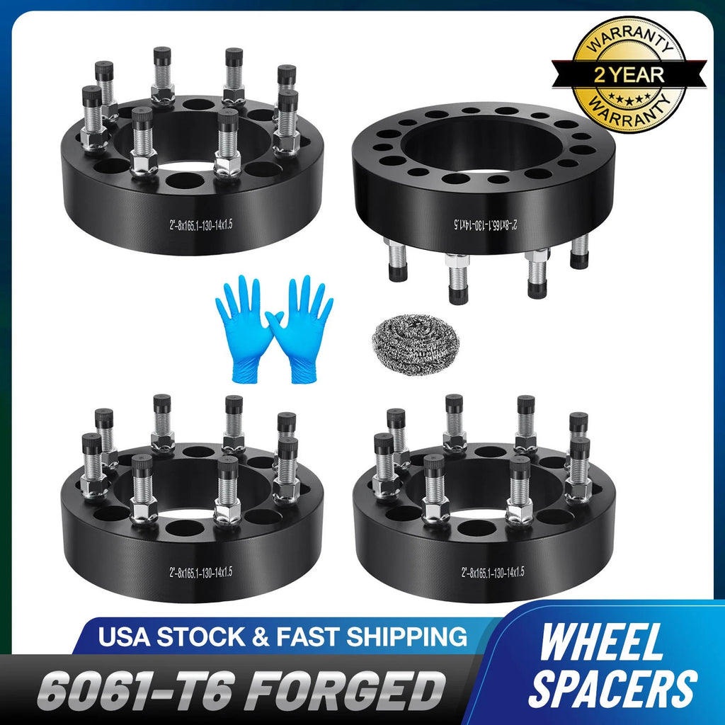 Set of 4 Wheel Spacers for Nissan NV1500 NV2500 NV3500 (2012–2014)