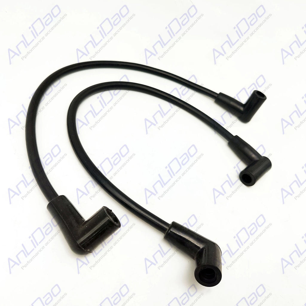 2Pcs Ignition Spark Plug Wire Set for Johnson V4 (60 deg) 584919 584123 3014