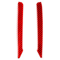 Red Carbon Fiber Console Side Cover Trim for Subaru Forester (2009-2013)