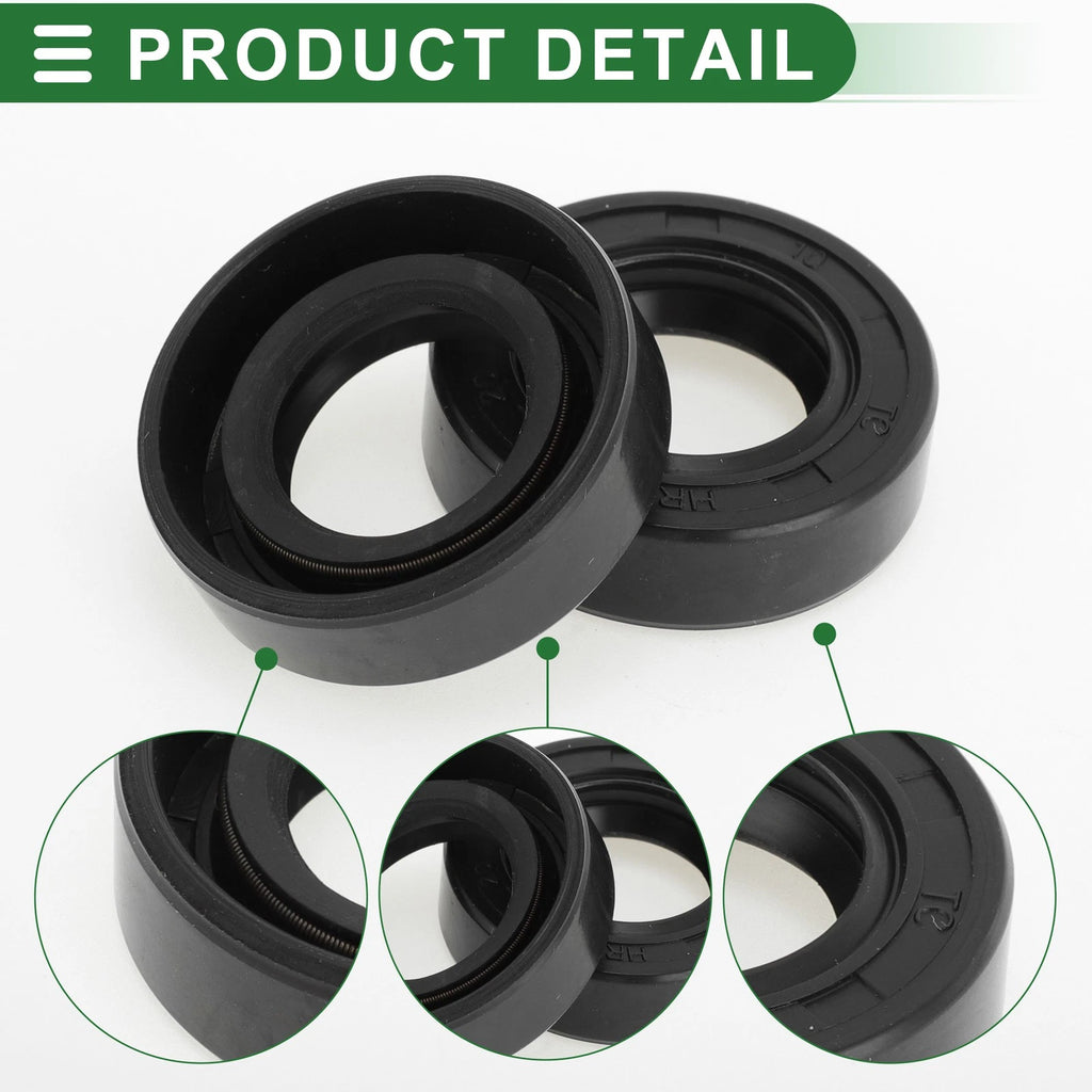 Set of 5 Oil Seal Rotary Shaft Seal NBR Rubber 20x35x10mm for Various Models