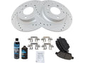 Rear Brake Pad and Rotor Kit for Mazda 6 (2006–2013) QD224PG