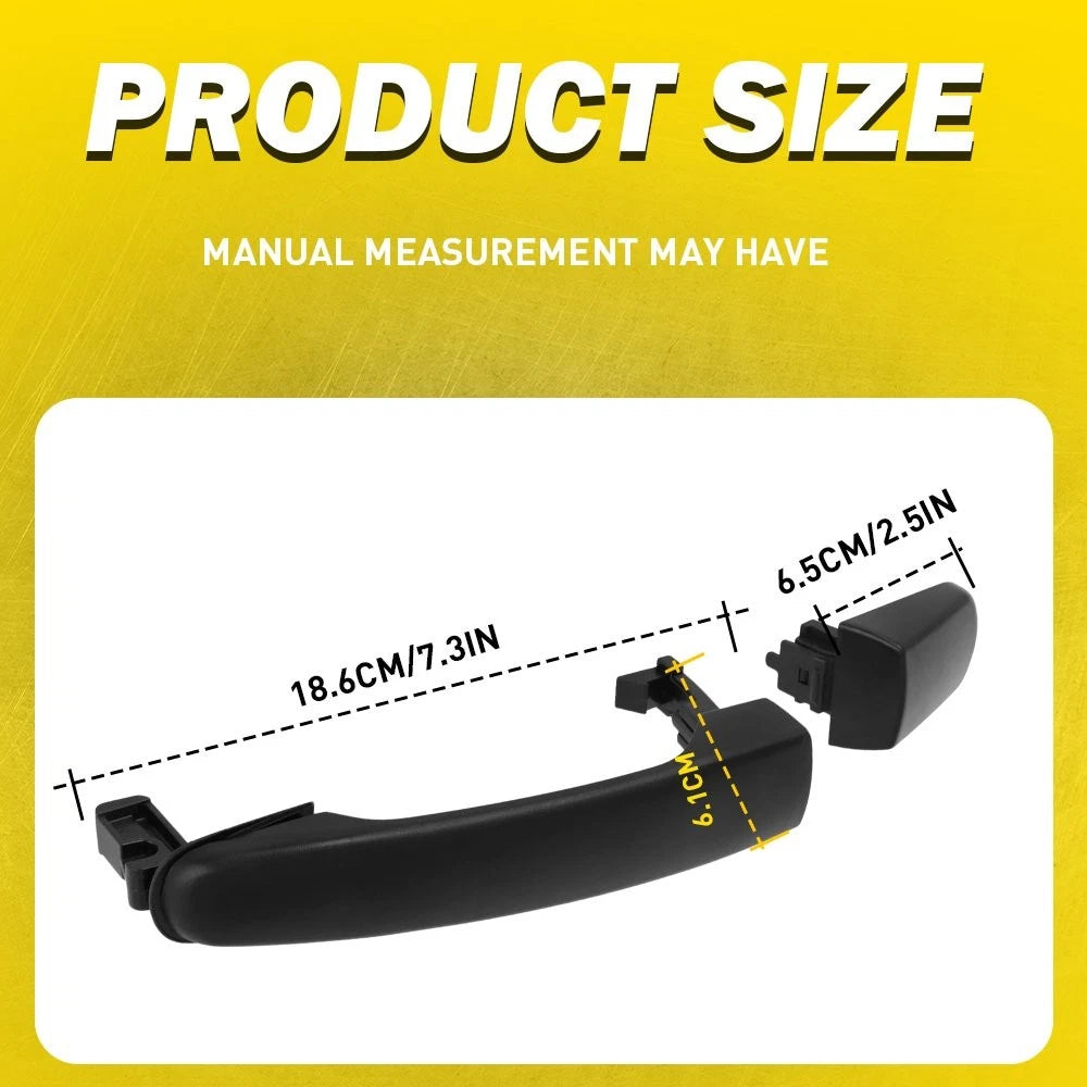 Front Right Outside Door Handle for Chevy HHR (2006–2011) EPY