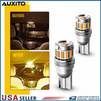 Set of 2 Amber LED Front Side Marker Light Bulbs for GMC Sierra 1500 (1999–2013)