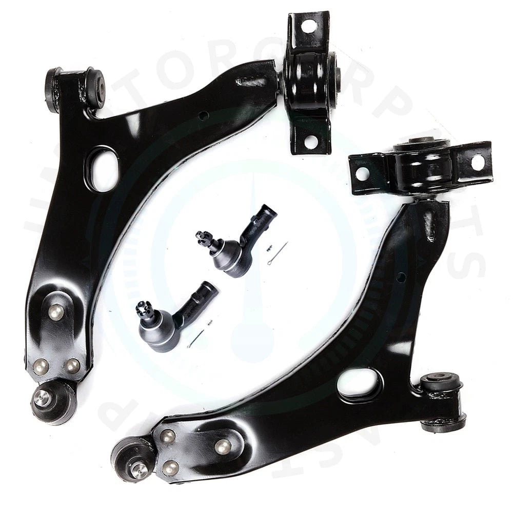 Set of 4 Front Lower Control Arms with Ball Joints for Ford Focus (2000–2004)