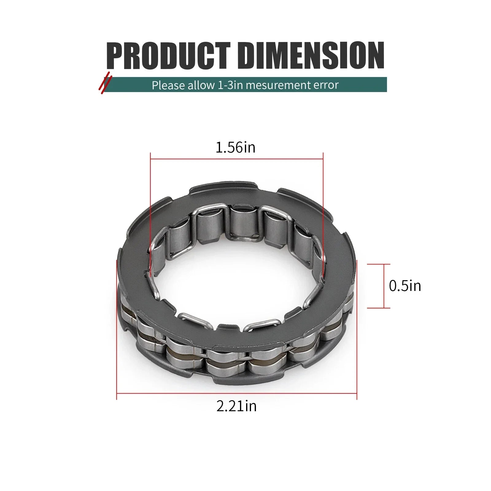 Clutch Hub One Way Bearing for Honda Rancher (2004–2007)