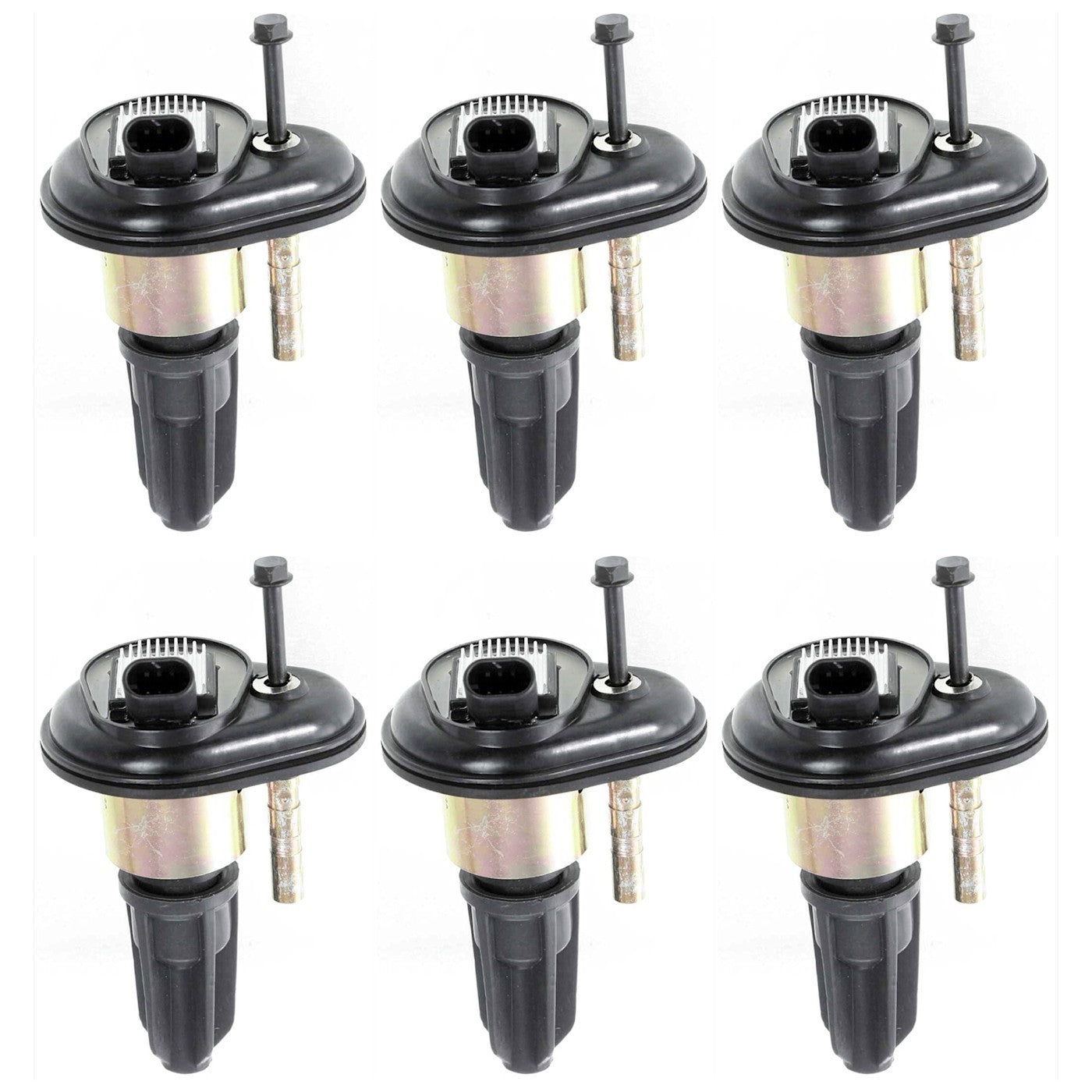 Ignition Coils Set of 6 for Chevy Olds Isuzu (i-290, i-370, Ascender, i-280, i-350, H3)