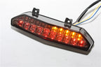 LED Tail Brake Light Turn Signals for Kawasaki Ninja ZX-6R (2007–2008) Smoke