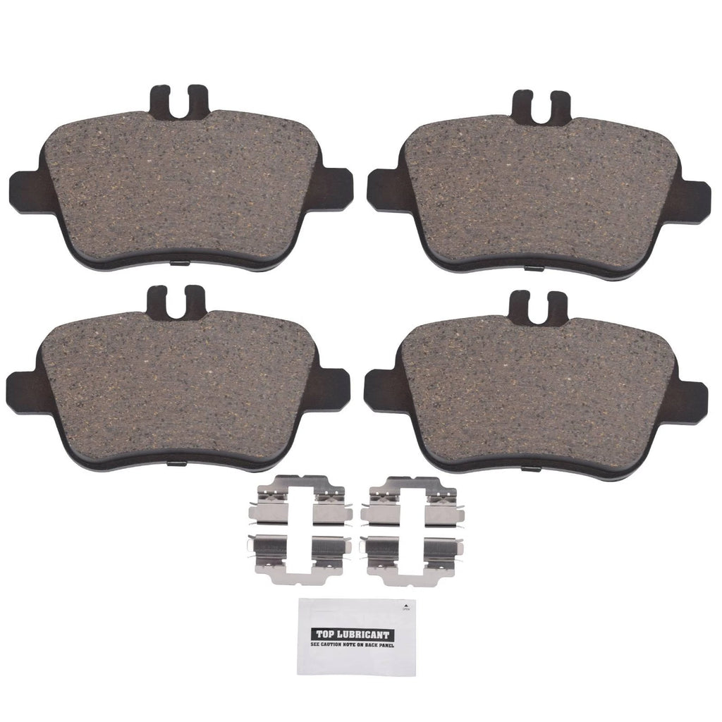 Rear Ceramic Brake Pads for Mercedes-Benz B250 CLA250 GLA250 (2015–2019)