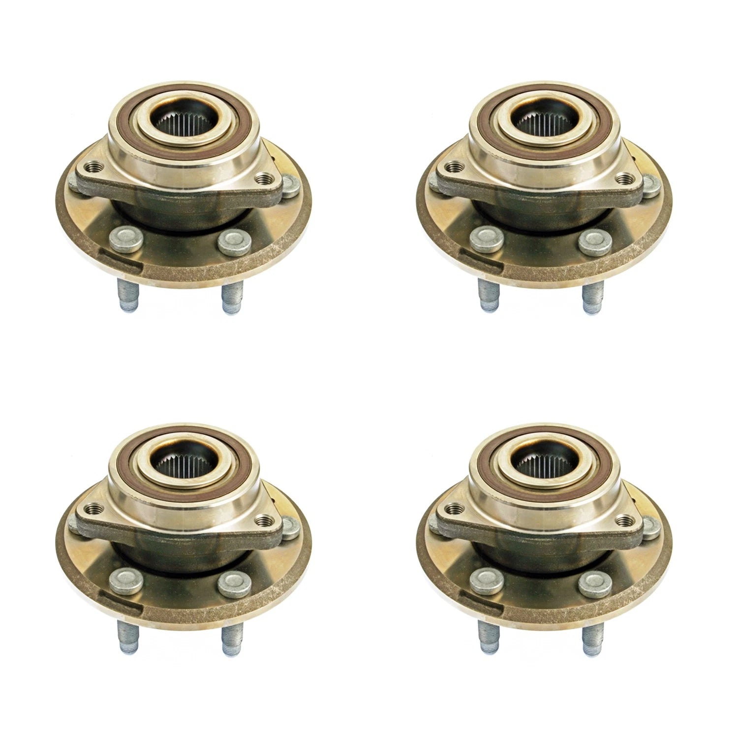 ACDelco Front & Rear Wheel Bearing and Hubs Kit for Acadia Enclave Traverse (2007–2017)