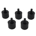 Door Bumper Stop 5 pcs Anti-Collision Rubber Pier Rubber Buffers