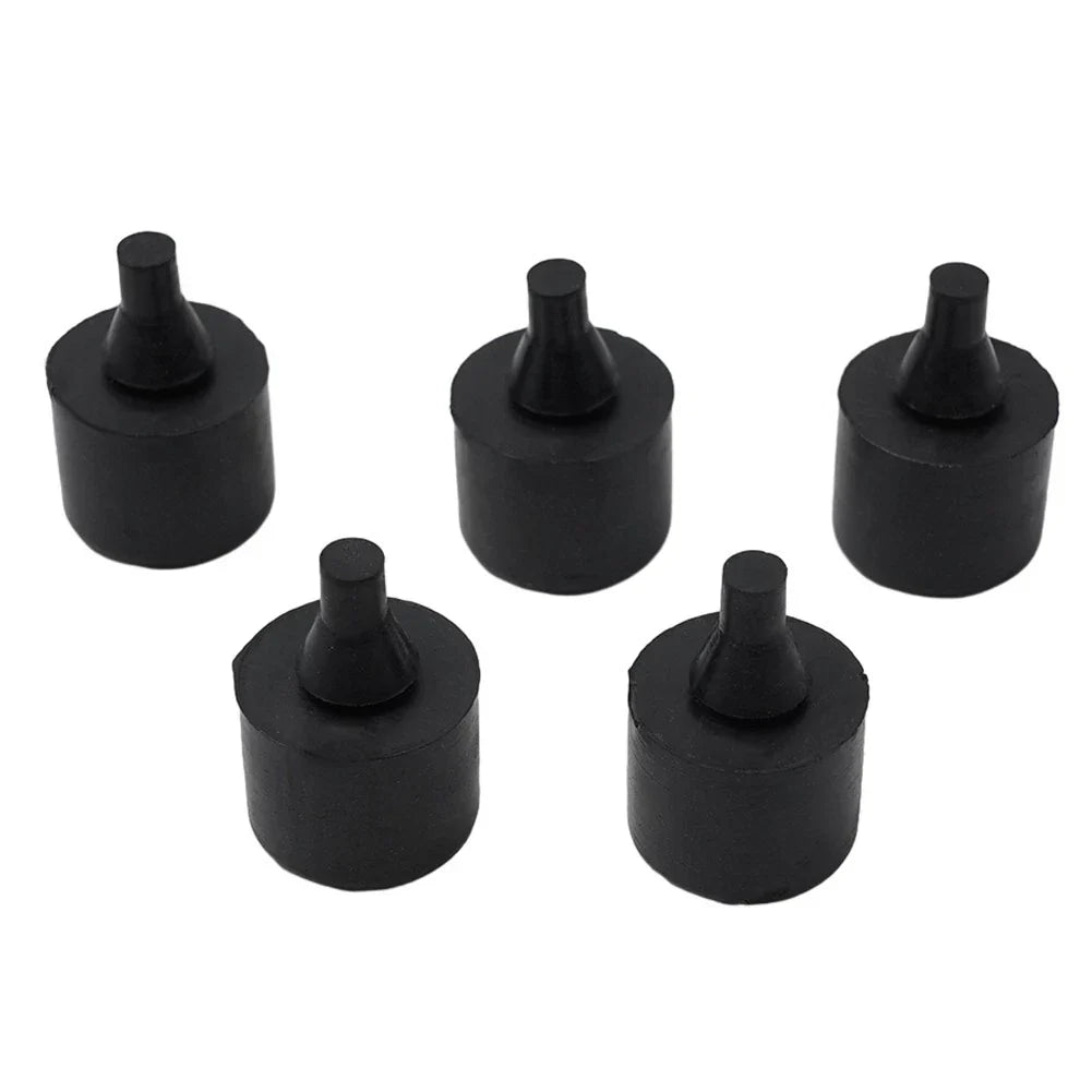 Door Bumper Stop 5 pcs Anti-Collision Rubber Pier Rubber Buffers