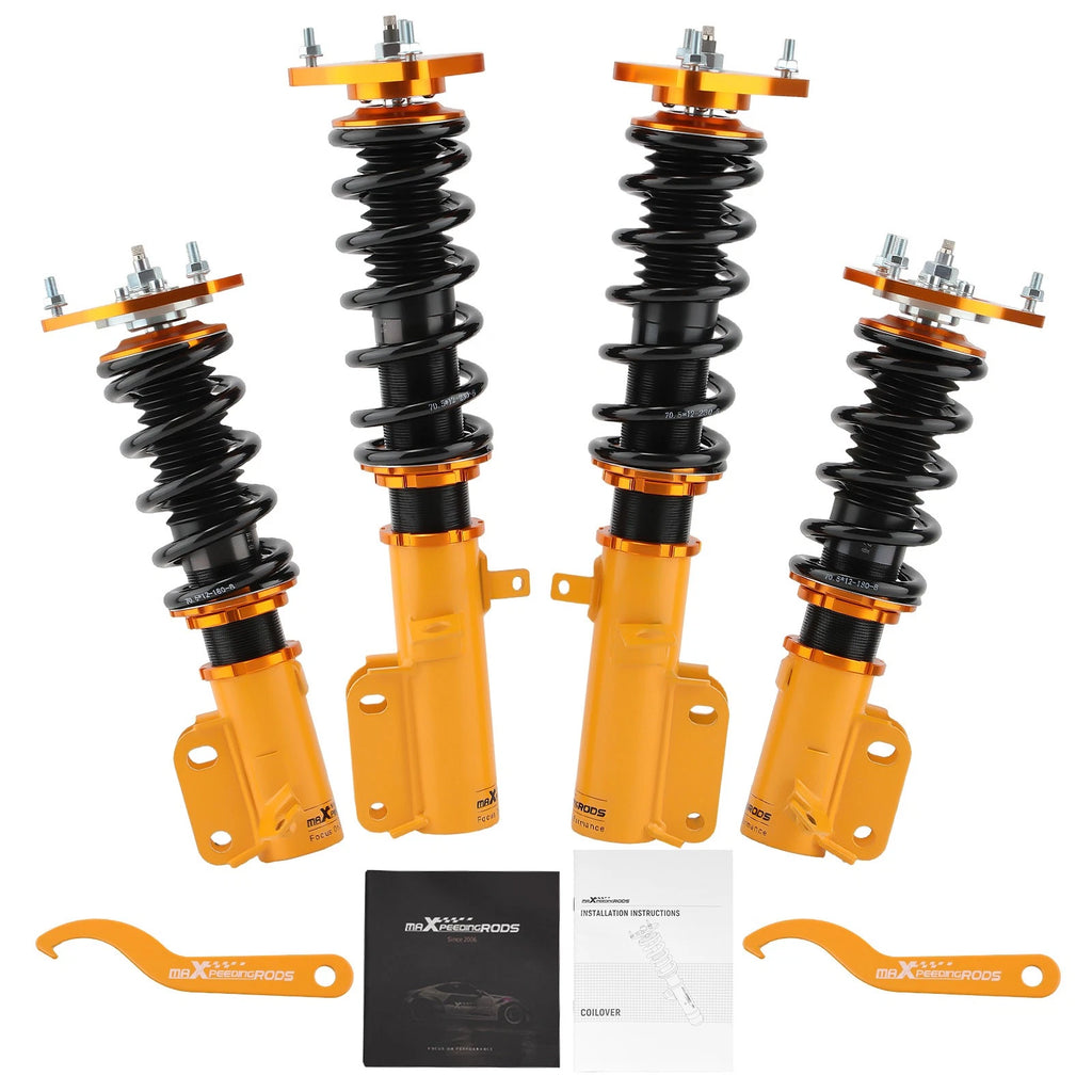 24 Way Damper Coilovers Lowering Kit for Toyota Corolla (1987–2002) AE92 AE101 AE111
