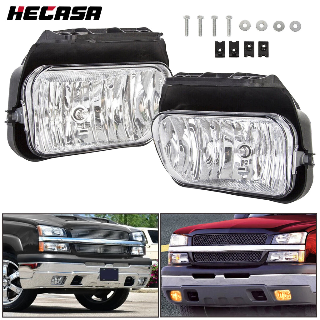 Bumper Fog Lights for Chevy Silverado Avalanche (2003–2007)