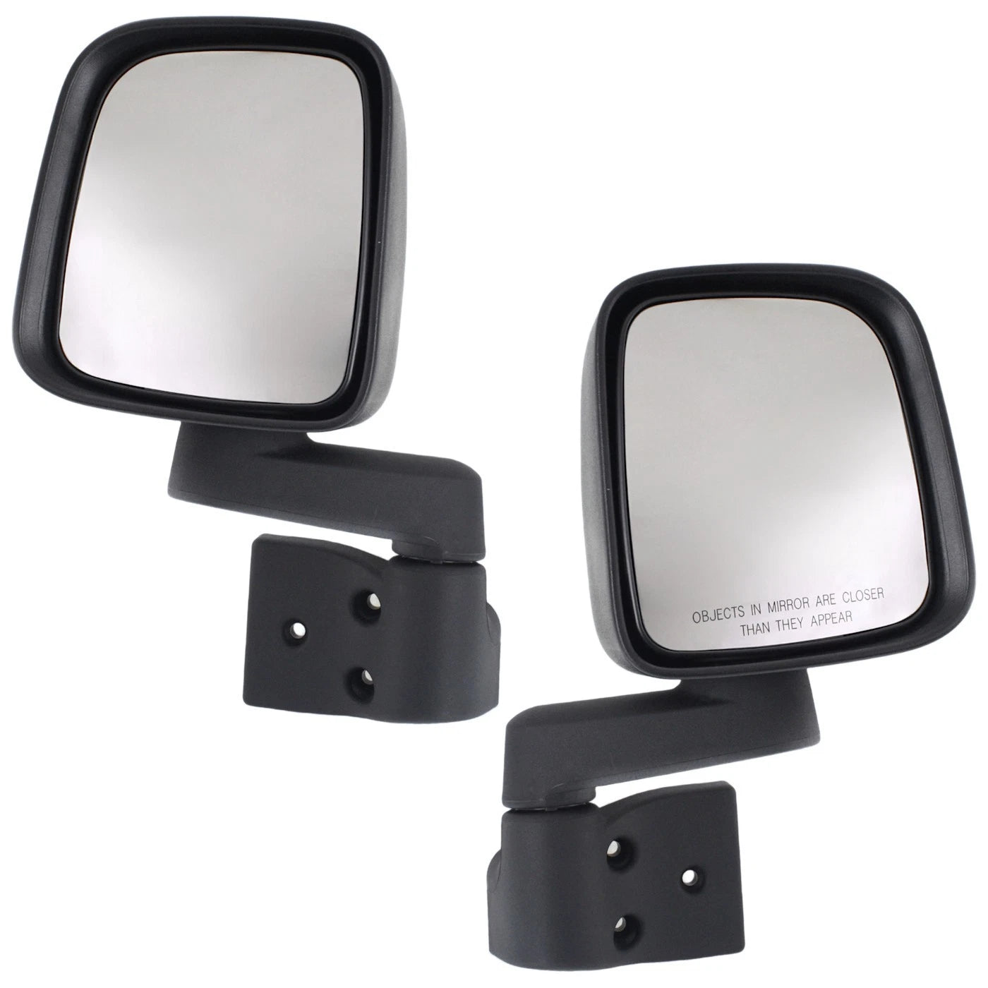 Set of 2 Mirrors for Jeep Wrangler (Driver & Passenger Side)