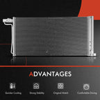 Radiator & AC Condenser Set for Ford Focus (2012-2018)