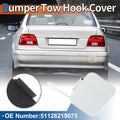 Rear Tow Hook Cover for BMW 525i 528i 530i 540i (No. 51128219075) White