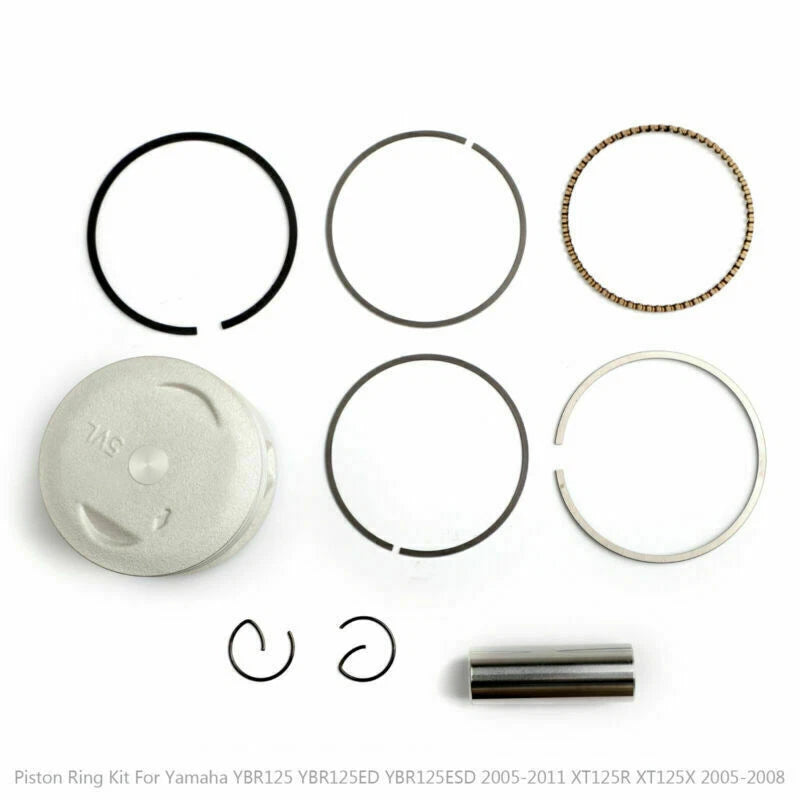 Piston Ring Kit +1.00mm for Yamaha YBR125 (2005–2023) Bore Size 55mm T9