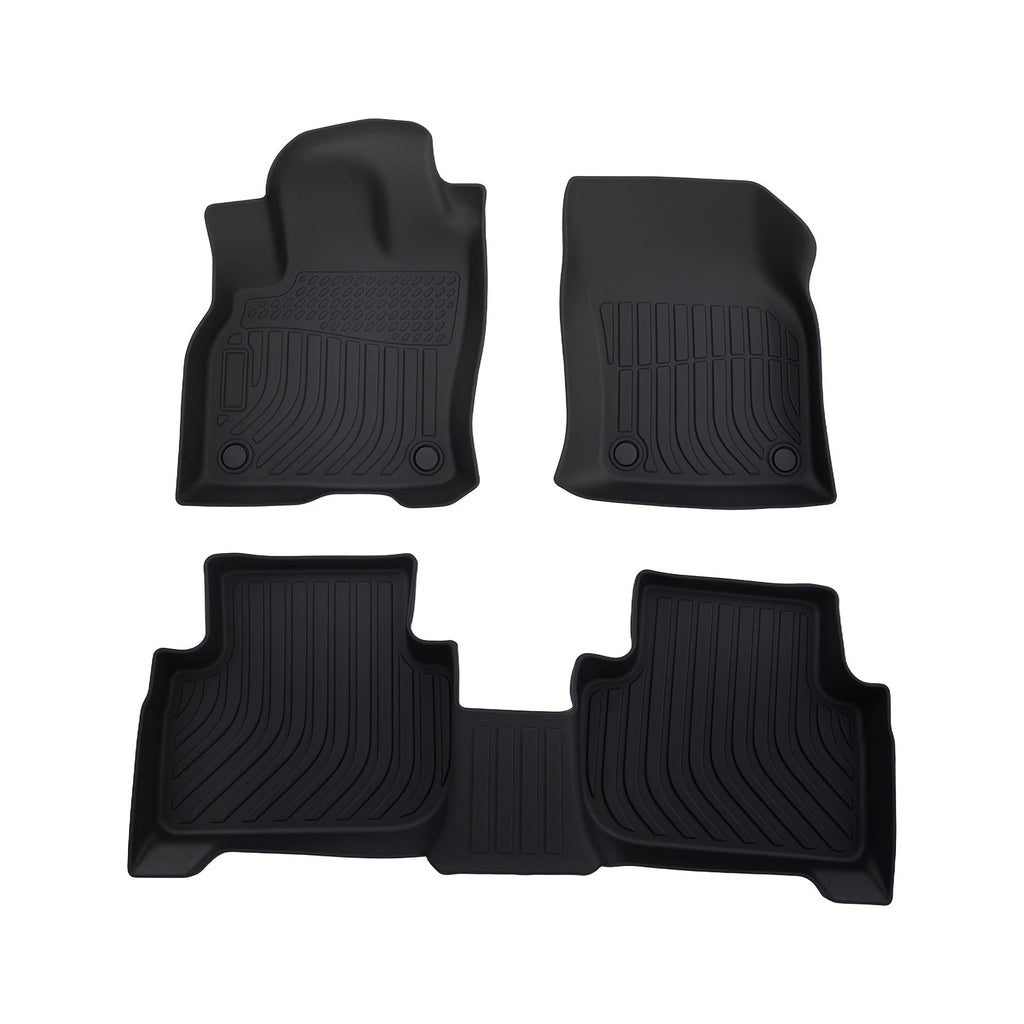 Set of 4 All-Weather Carpet Floor Mats for Audi Q3 (2019–2025)