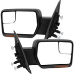 Power Heated Puddle Signal Tow Mirrors Pair for Ford