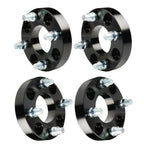 Set of 4 Wheel Spacers for Golf Cart (1/2x20 Studs, 62mm Hub Bore, 4x1")