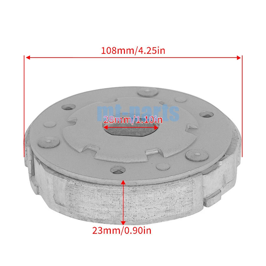 Clutch Weight Set for Polaris ATV Predator 50 (2004–2006) / Scrambler 50 (2001–2003)
