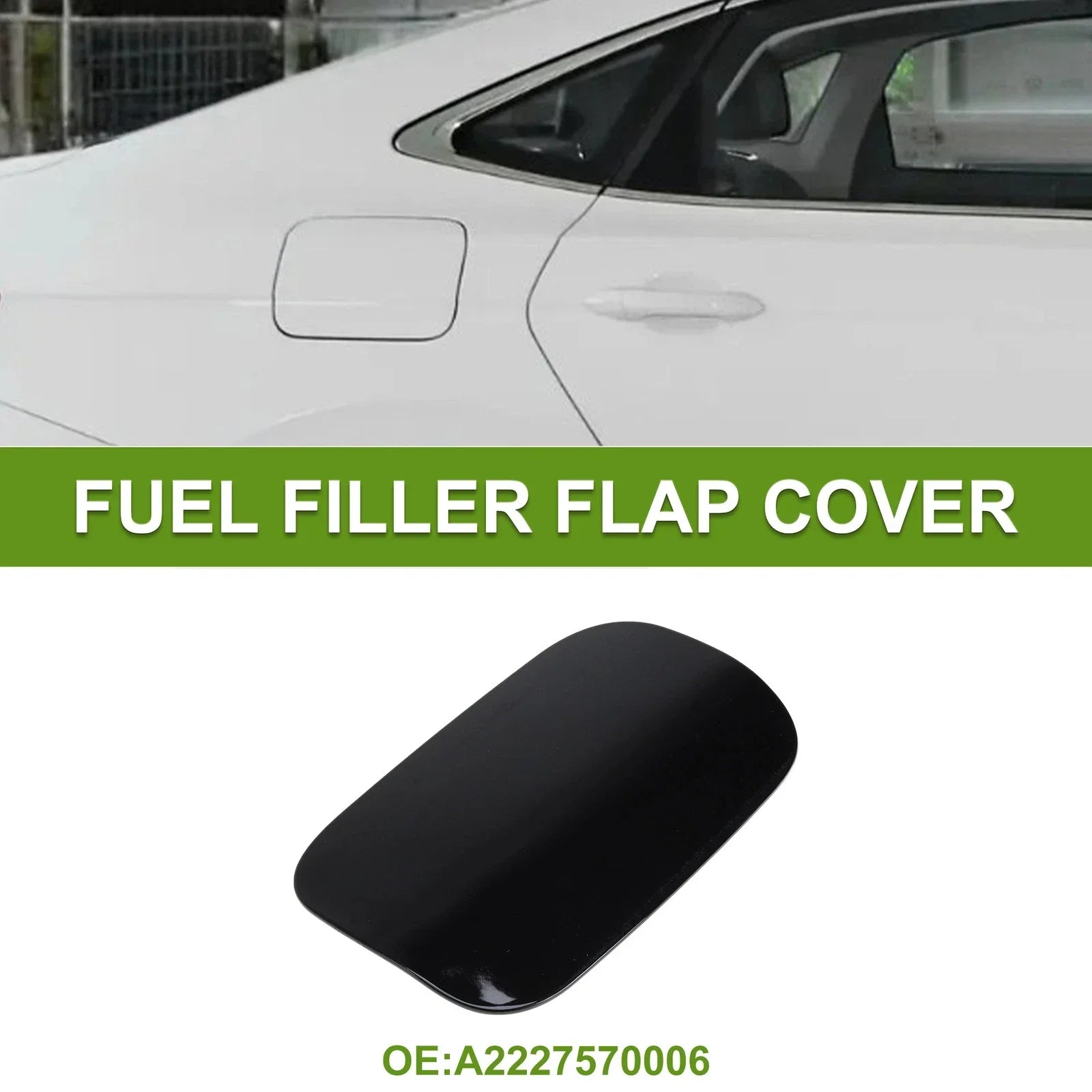 Fuel Tank Door Cap for Mercedes-Benz W222 2014-2020 Fuel Filler Flap Cover