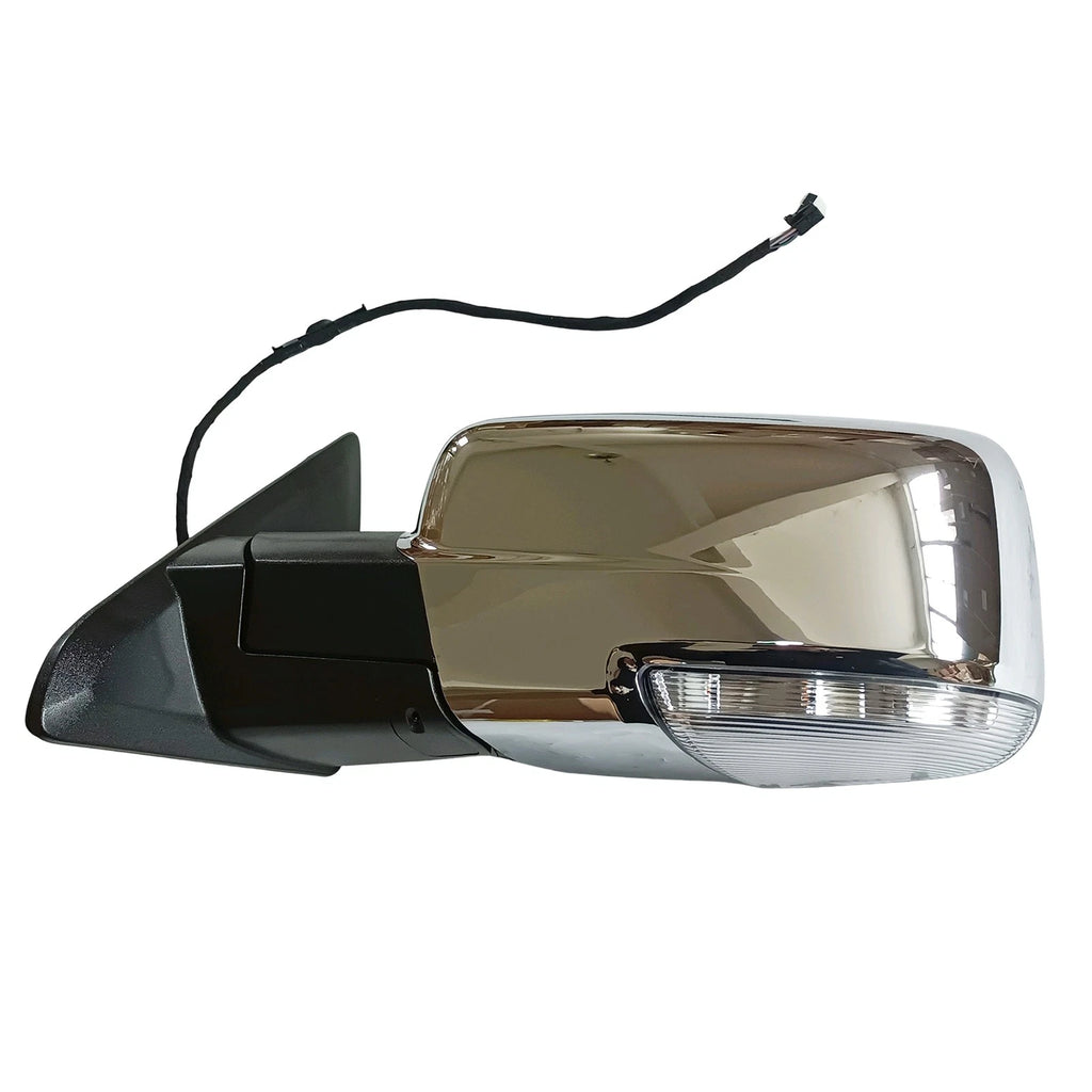 Light Power Mirror 68096197AF for Ram 1500 2500 3500 (2013–2019) Left Heated Signal