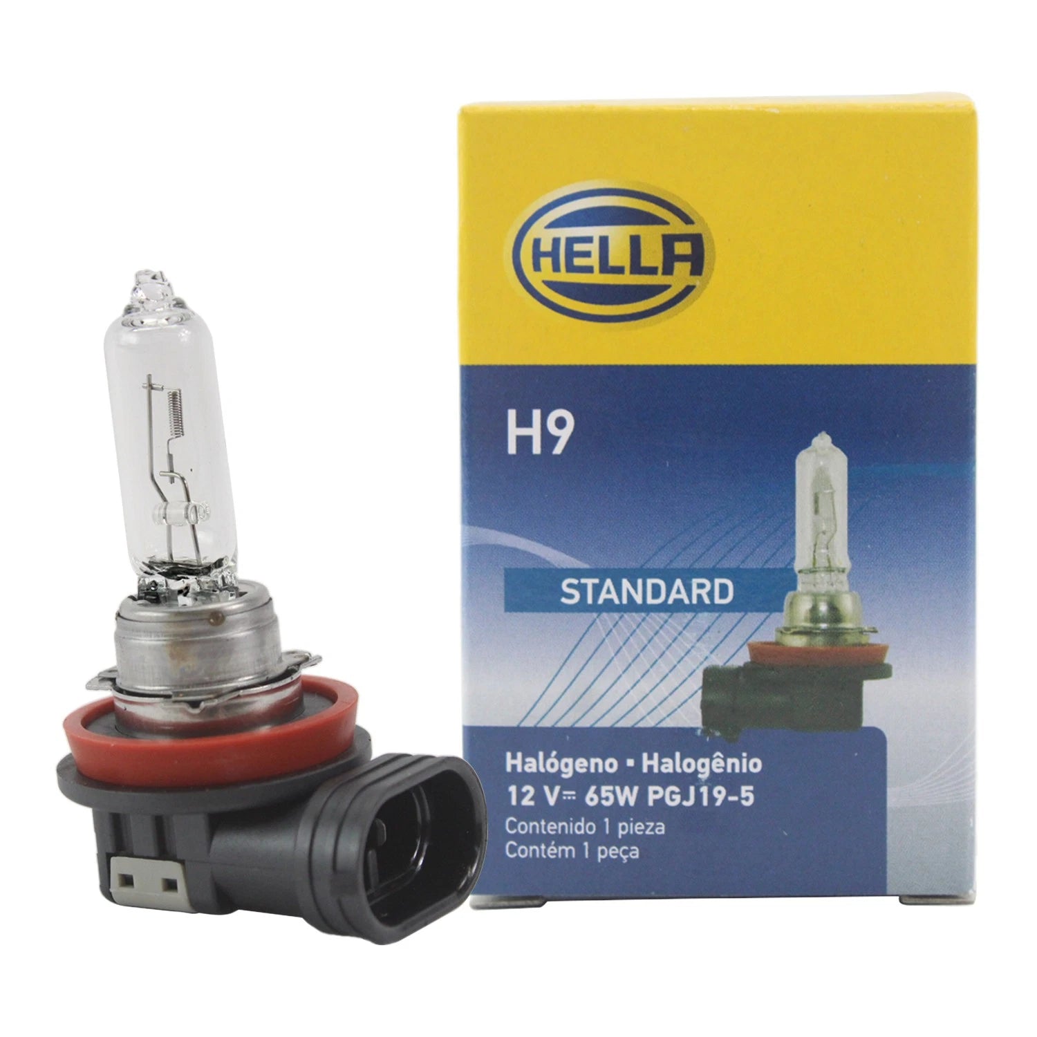 Hella H9 High Beam Headlight Bulb for Audi A4 (2000–2008)