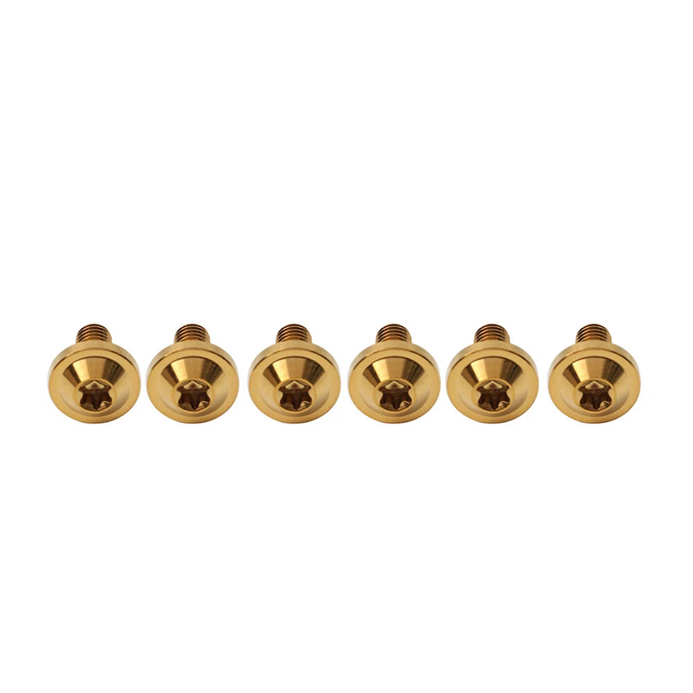 6X Alloy Bolts Truss Torx Head Screws M5x20mm for Motorcycle (Bike)